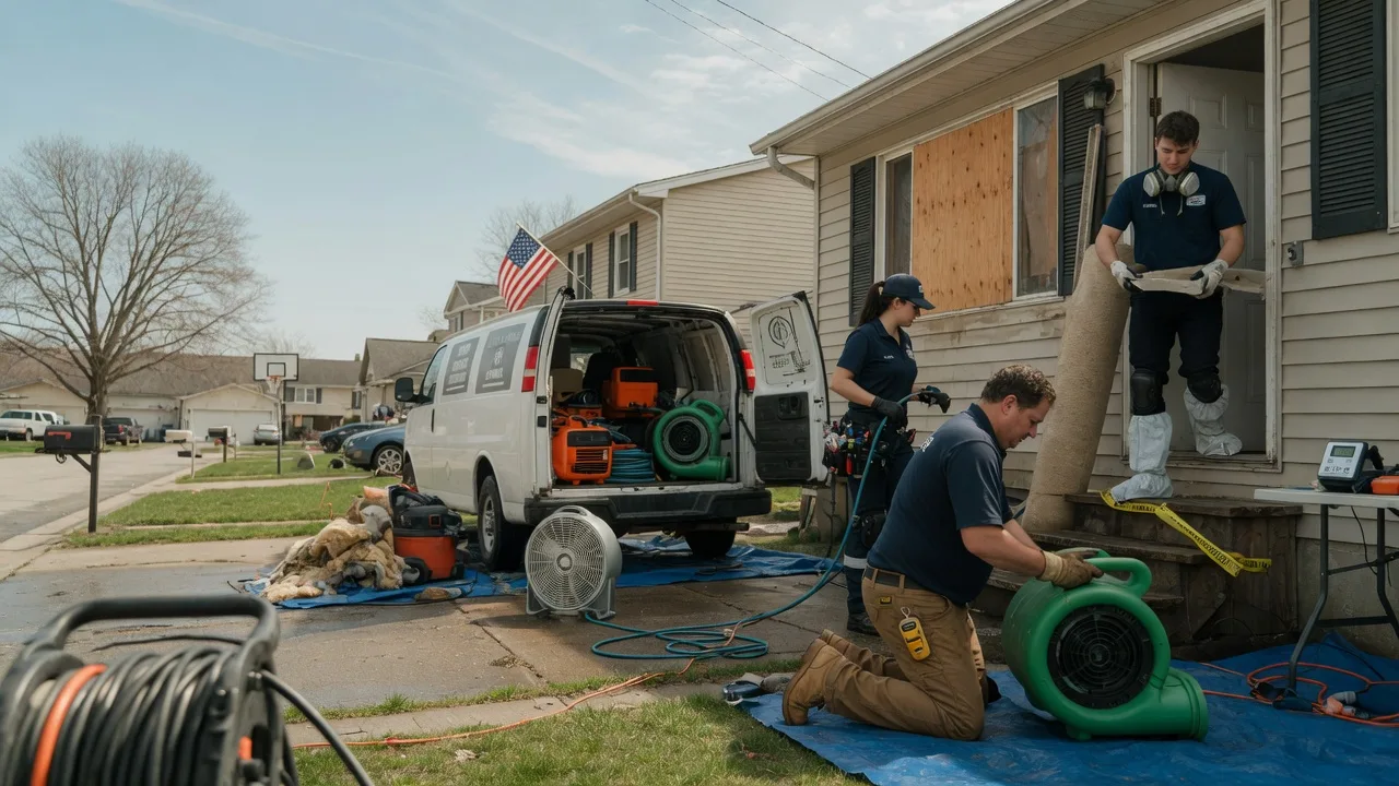 Water Damage Restoration in Fertile, IA near me